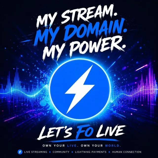 Audio preview for lets-fo-live-my-stream-my-domain-my-power.mp3